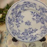 Set of 6 dessert plates épine uc sarreguemines model