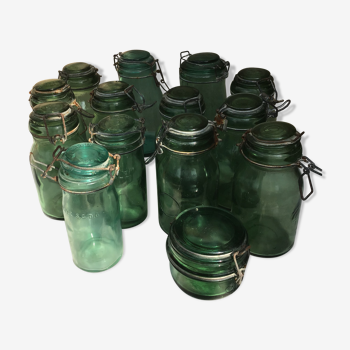 Lot of 14 jars
