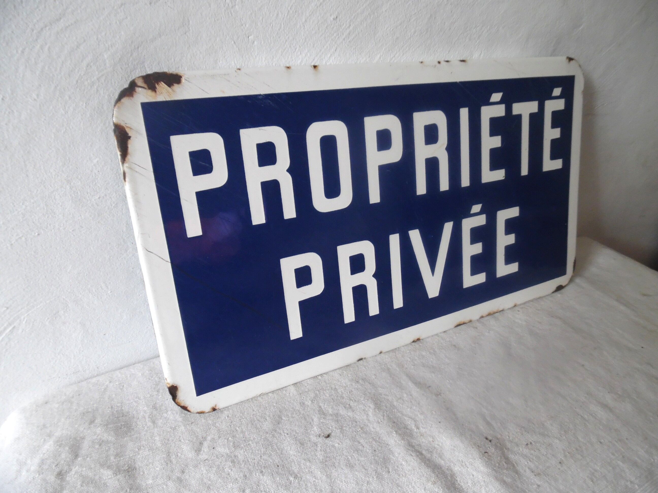 Private property sign