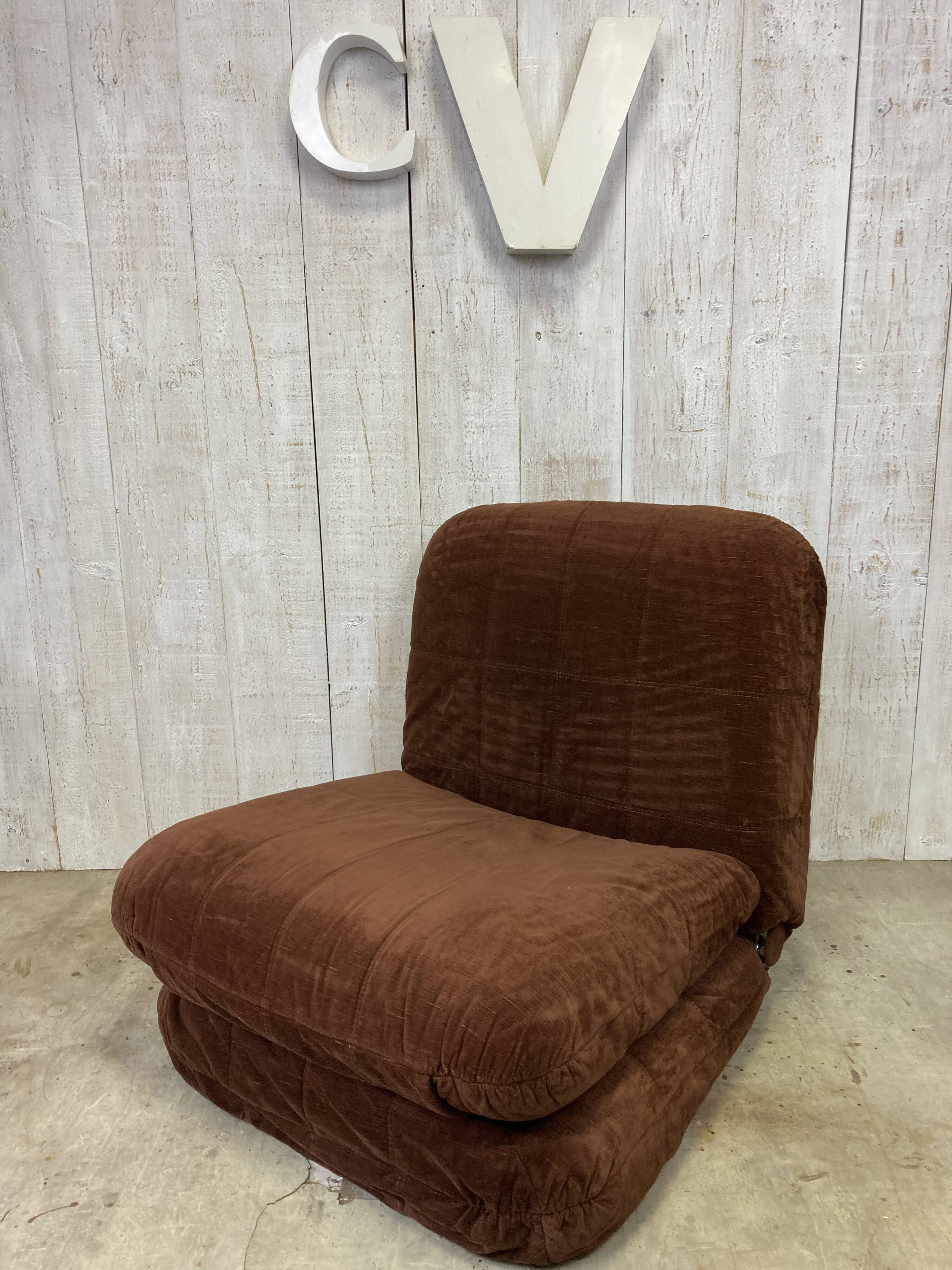 70's fireside chair