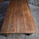 Table basse ancienne en chêne français – Table XXL de ferme du XIXe siècle