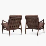 The pair of type 300-190 STEFAN armchairs