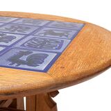 Dining table by Guillerme and Chambron