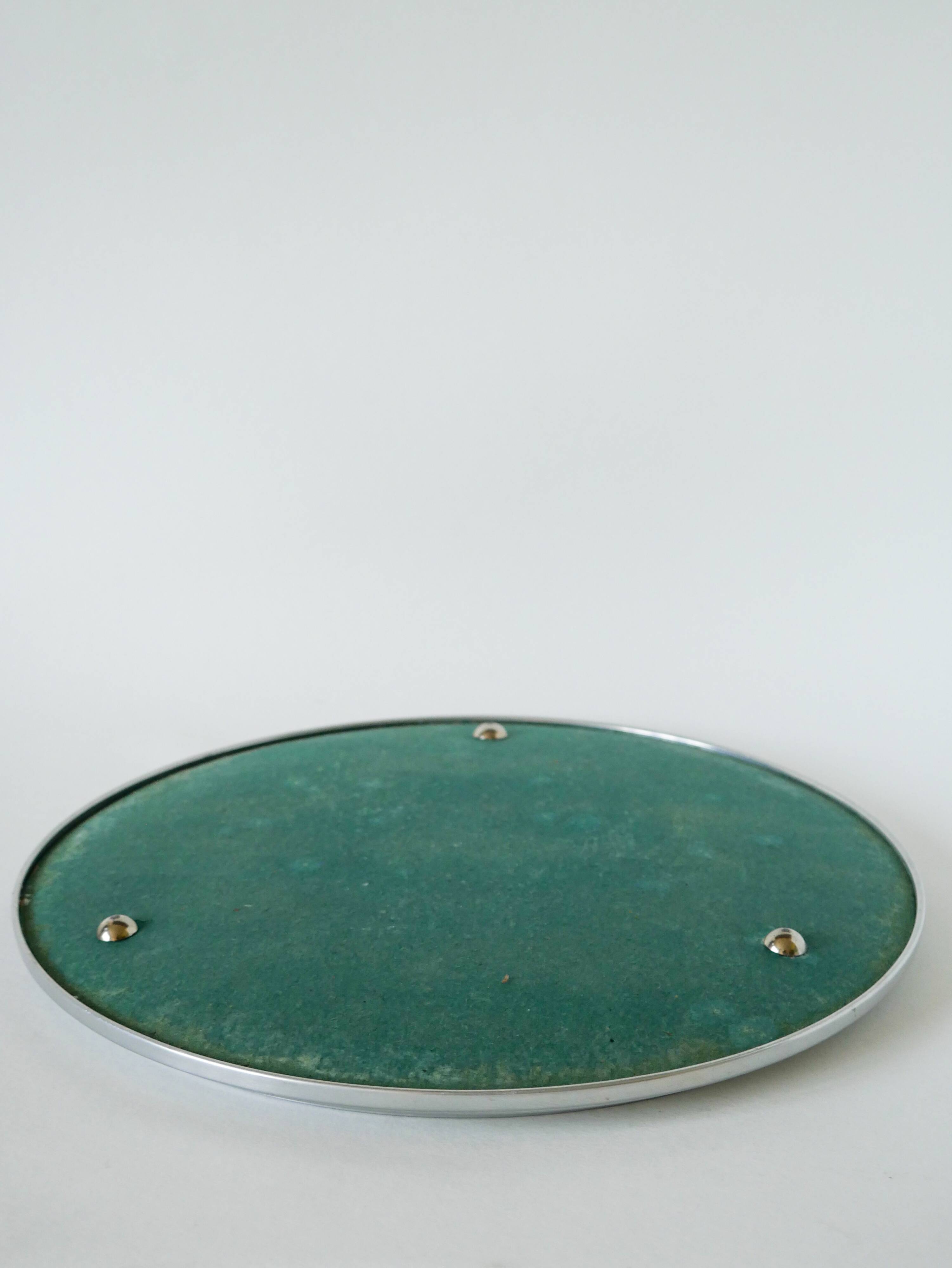 Metal mirror tray, Art Deco, 1930