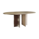 Table à manger Roche Bobois en travertin italien – Années 70/80
