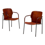 "Lalanda" armchairs by Gianfranco Frattini, Spain, 1980s