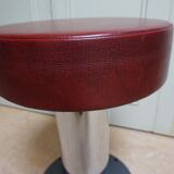 Vintage Belgian Art Deco Style Bar Stools from Frava, 1950s, Set of 4