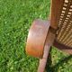 Rocking wooden cane