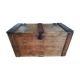 Old waxed wood chest