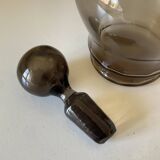Smoked glass carafe