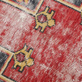 248x123cm red handmade turkish rug