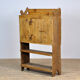 Antique primitive moldavian pine country farmhouse cabinet , circa 1850