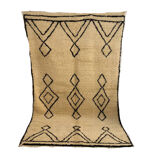 Handmade Moroccan Berber carpet 255 x 150 CM