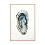 "Sacha", the oyster, art print 21/29.7 cm