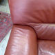 Leather sofa, 2 seats, Roche-Bobois brand