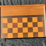 Old backgammon game