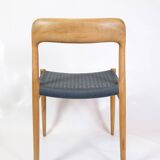 Set Of 6 Dining Room Chairs Model 75 By Niels O. Møller
