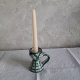 Ceramic candle holder by Robert Picault Vallauris vintage