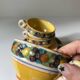 Tasse Della robbia céramique italienne 1950