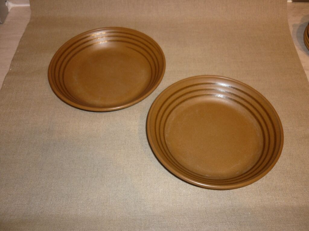2 Savoie Sarreguemines soup plates