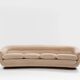 Walnut and mohair velvet sofa by Isa Bergamo, 1940s