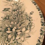 Trio of plates green tones