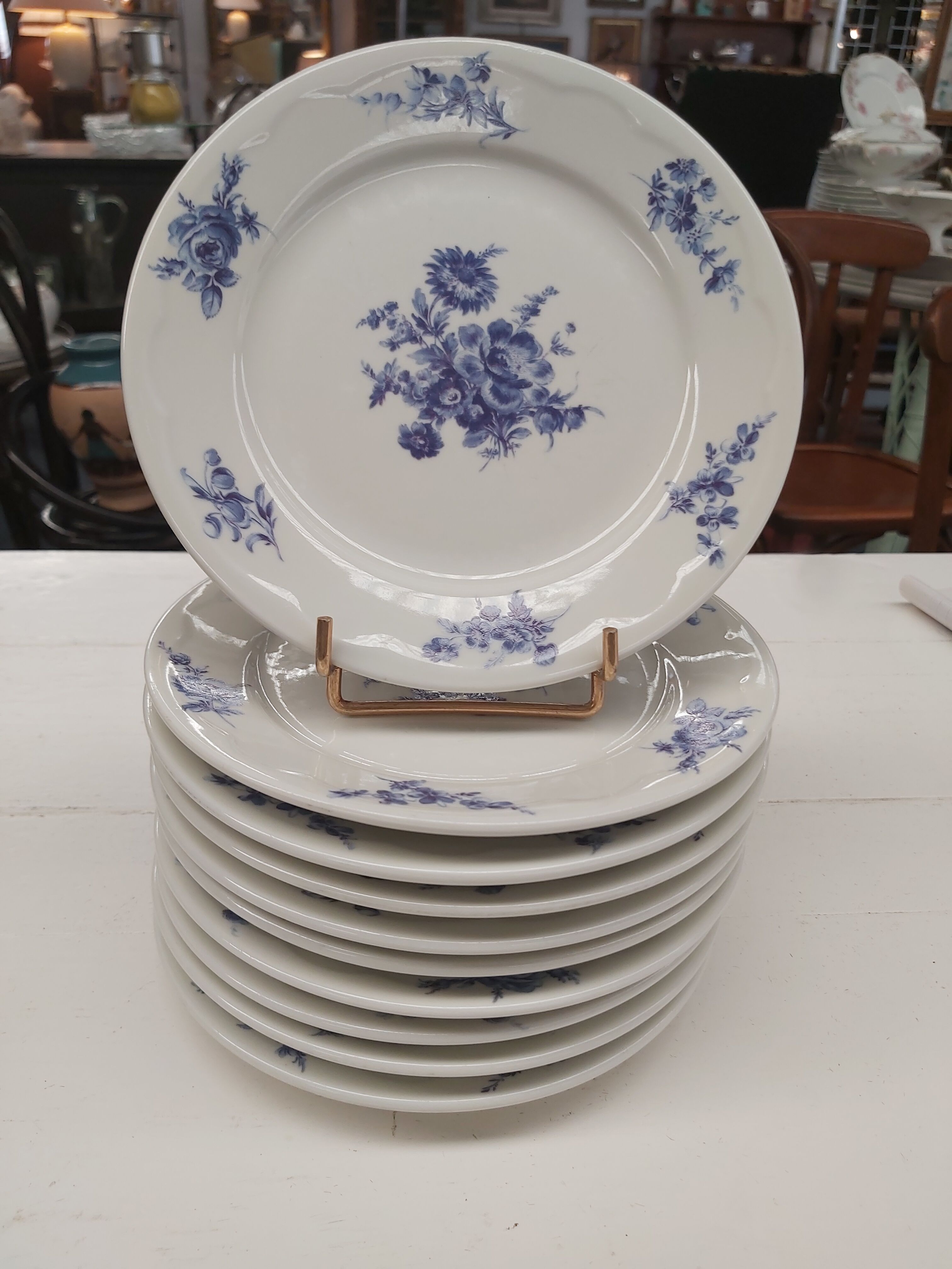 10 Pillivuyt dessert plates