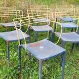 10 “Piccolo” armchairs Pascal Mourgue for Fermob
