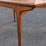 Vintage Teak dining table, "Paris TV cabinet" 1960 + extensions