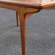 Vintage Teak dining table, "Paris TV cabinet" 1960 + extensions