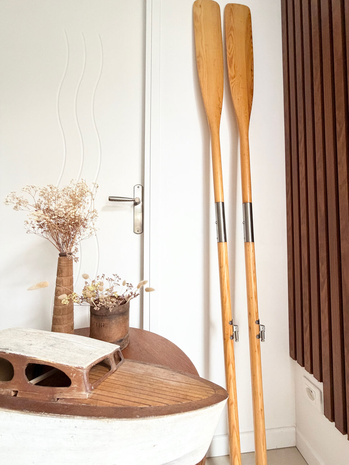 Wooden paddle pairs - Marine Decor / Seaside