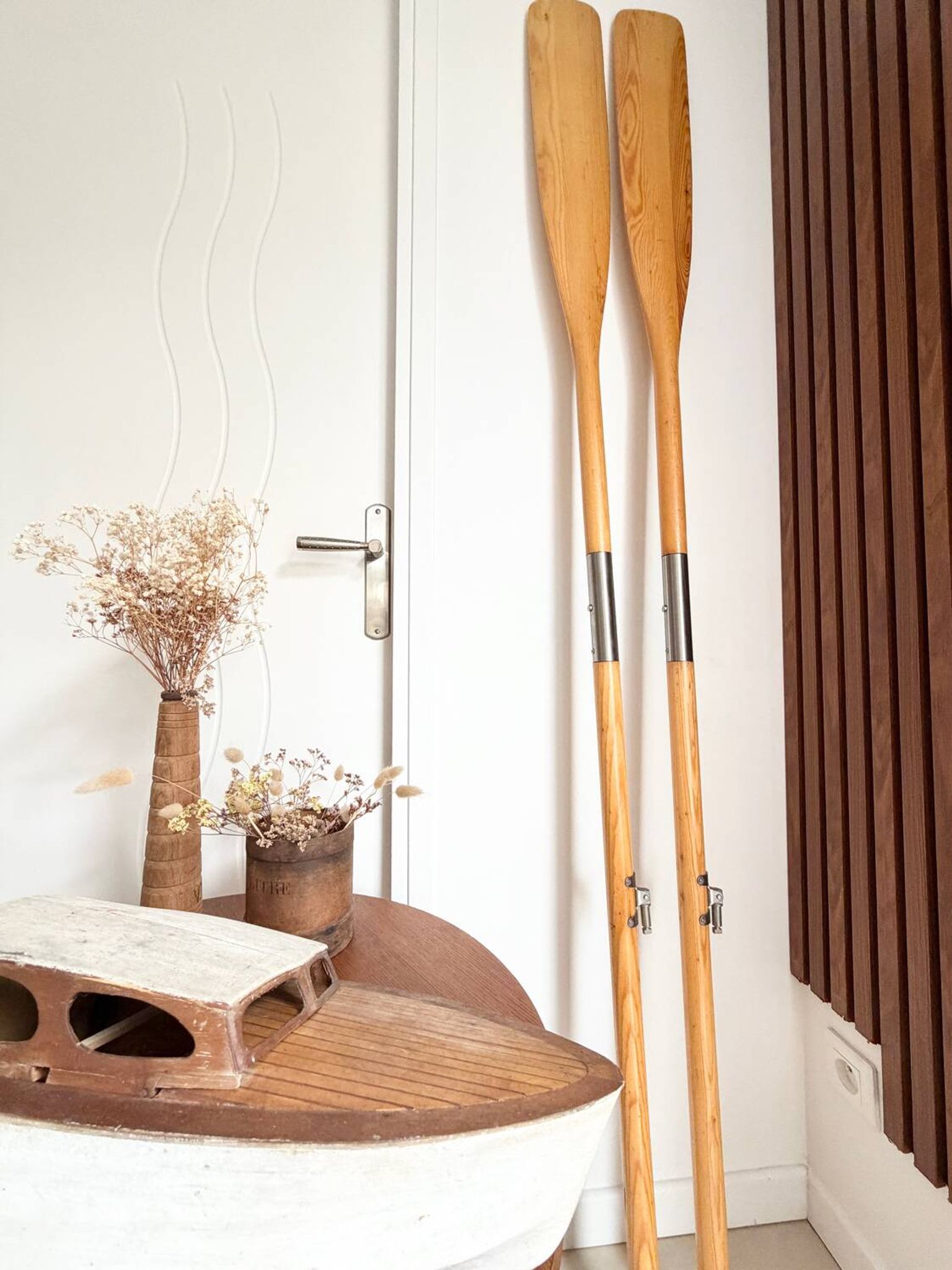 Wooden paddle pairs - Marine Decor / Seaside