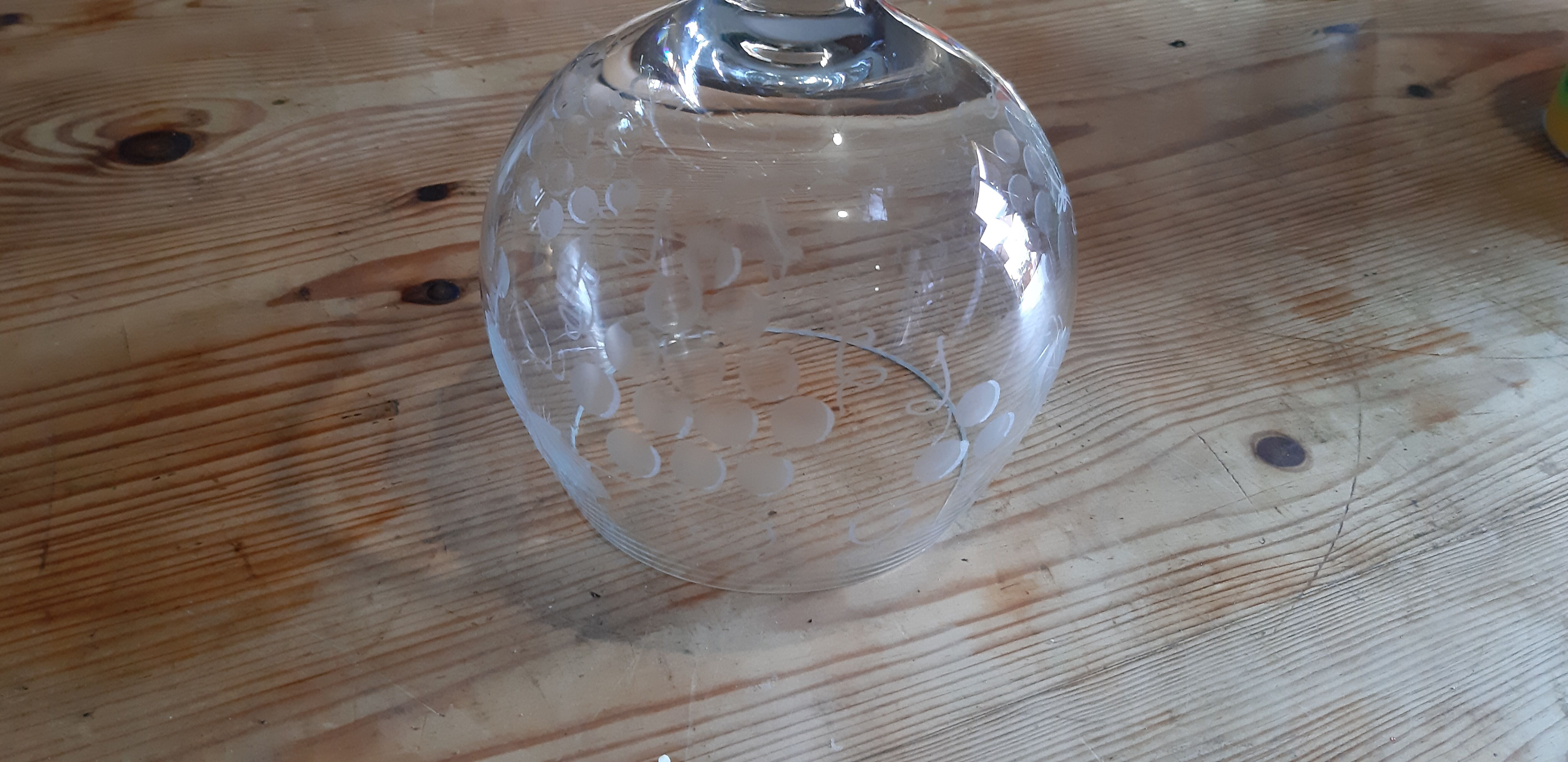 Grand verre à vin en cristal