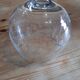 Large crystal wine glass