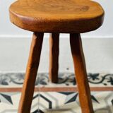 Brutalist tripod stool
