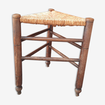 Charlotte Perriand style triangular stool