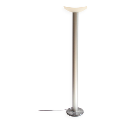 Lampe d'éclairage Valenti Luce avec abat-jour en verre, Italie, années 1980-1990