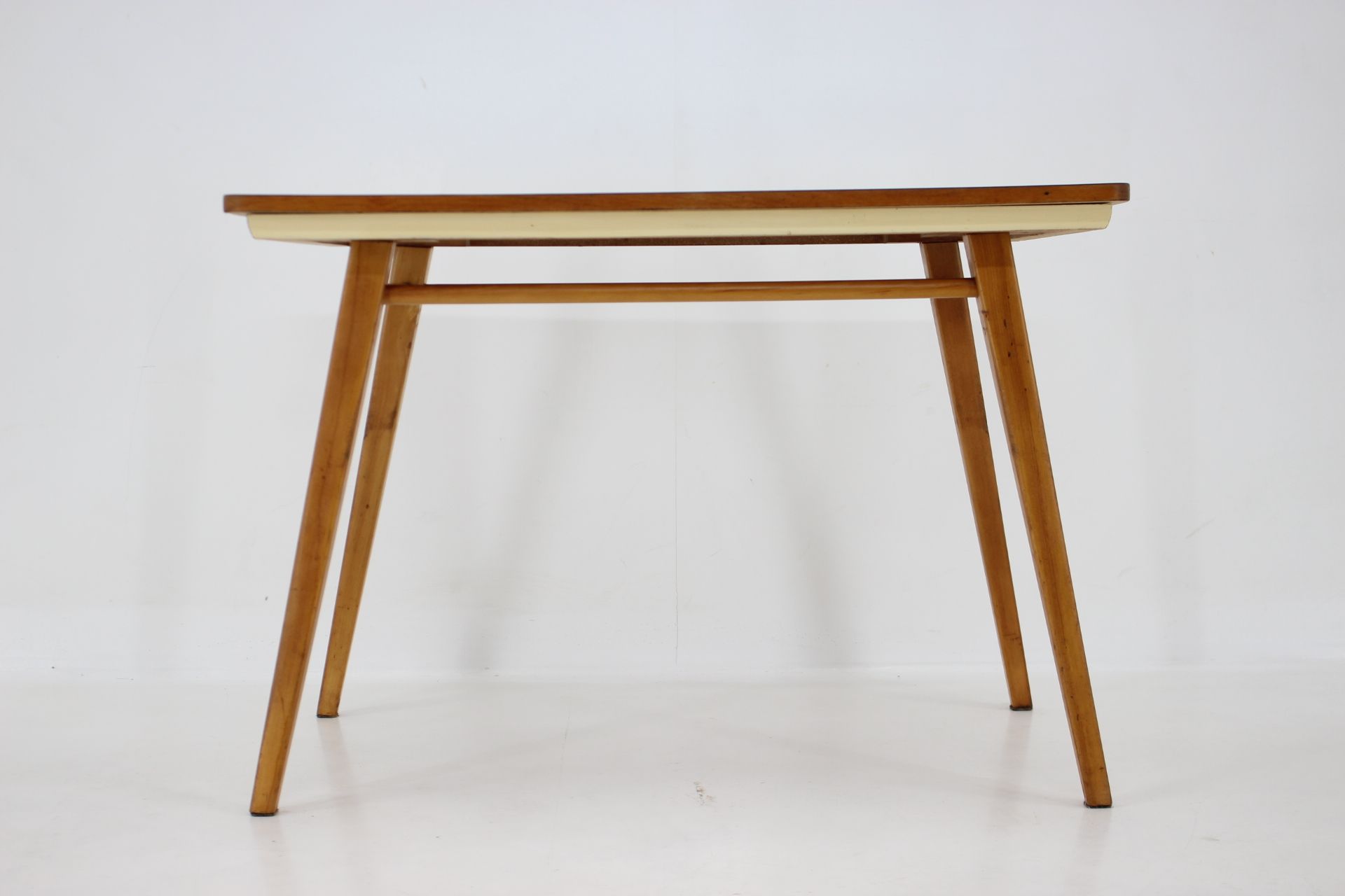 1960s Wood and Umakart Dining Table by Nový Domov, Czechoslovakia