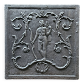 Goddess Diana Artemis Fireplace Plate