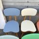 (lot) 14 Heart Compass Multicoloured Chairs