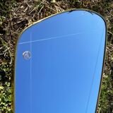 Large asymmetrical wall mirror, Germany 1960s.