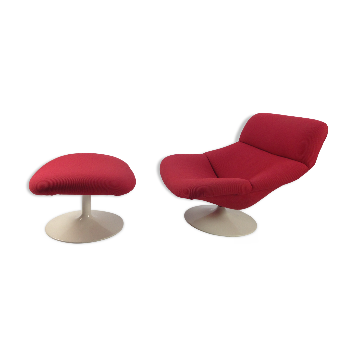 F518 armchair with ottoman by Geoffrey Harcourt for Artifort, 70s