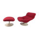 F518 armchair with ottoman by Geoffrey Harcourt for Artifort, 70s