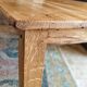 Table de ferme 200 x 80 chêne clair