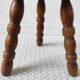 Vintage 1960s tripod stool