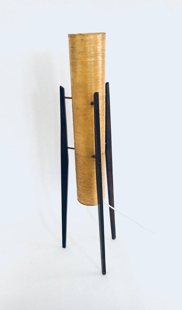 Mid-Century Space Age Rocket Floor Lamp by Novoplast, Czechoslovakia, 1950s
