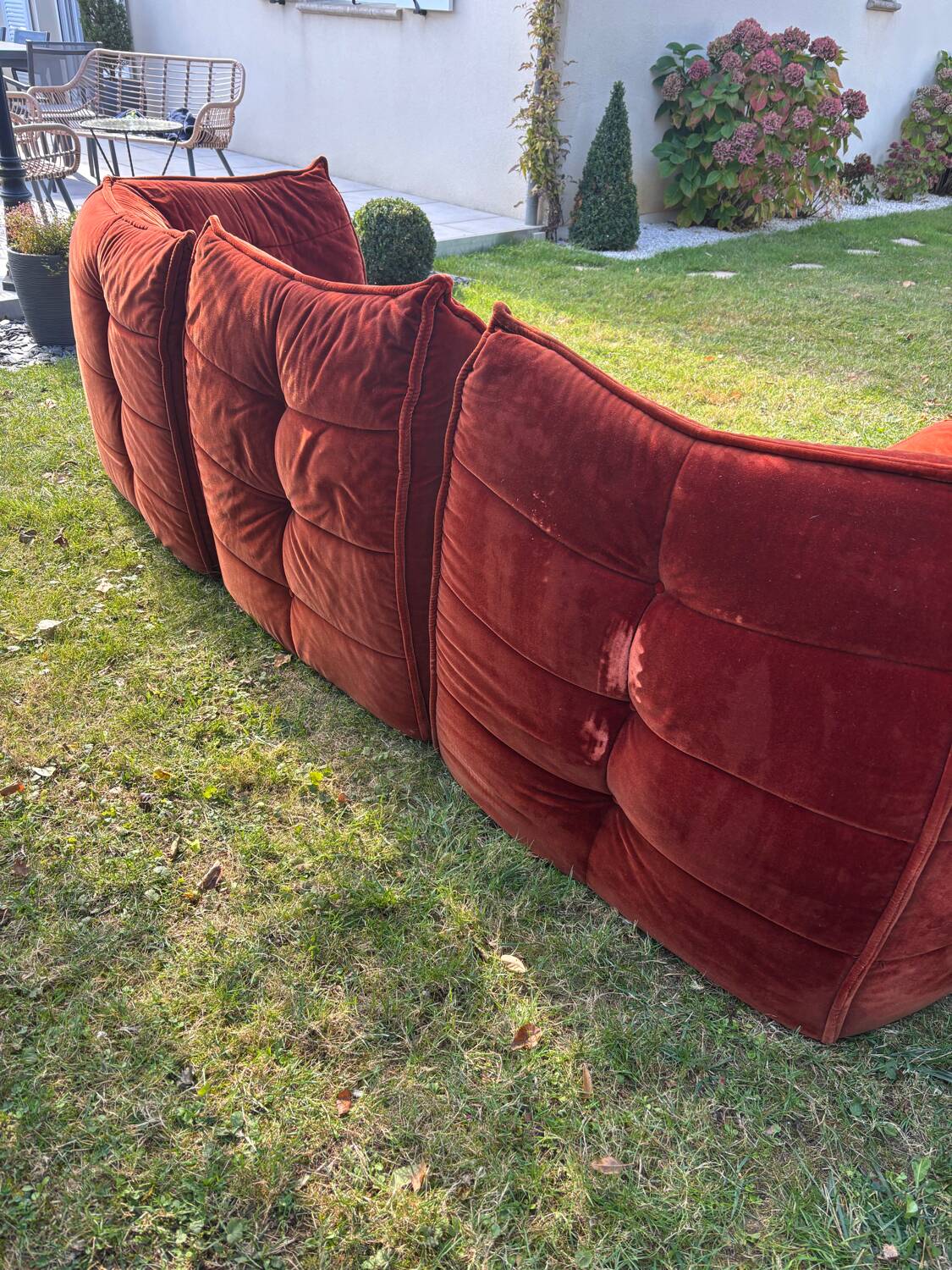 Modular vintage sofa