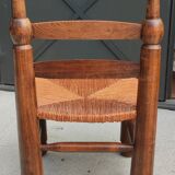 Old small straw chair