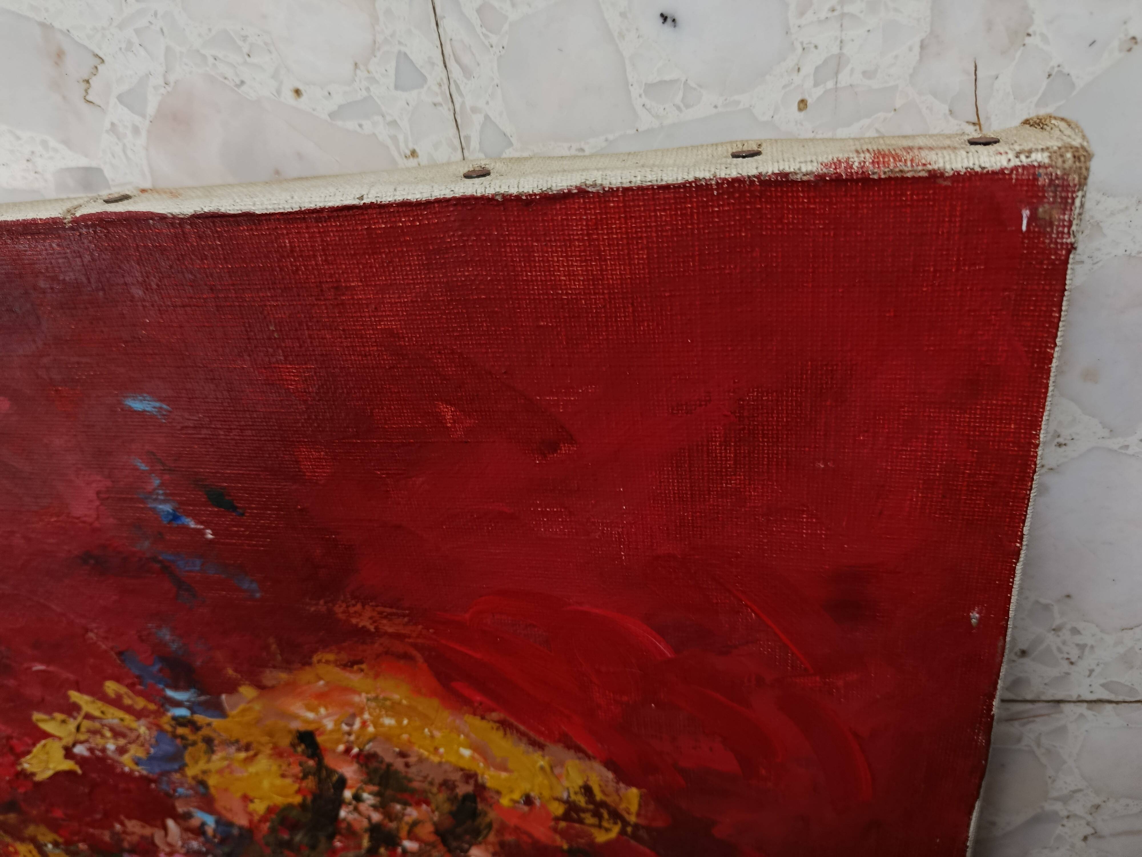 Hst still life bouquet flower in vase by willy jager 1960 germany 1960