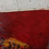 Hst still life bouquet flower in vase by willy jager 1960 germany 1960